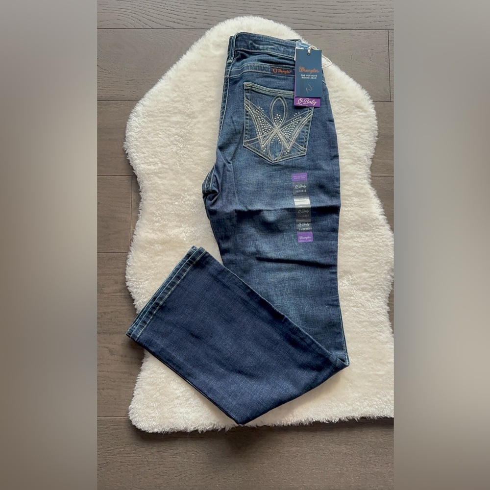 Wrangler Q-Baby Riding Jeans 11/12x32 NWT Bootcut Western